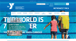 Desktop Screenshot of metrowestymca.org