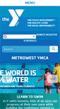 Mobile Screenshot of metrowestymca.org